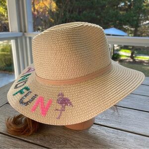 Simply Southern “Sun and Fun” Cream Straw Hat NWOT
